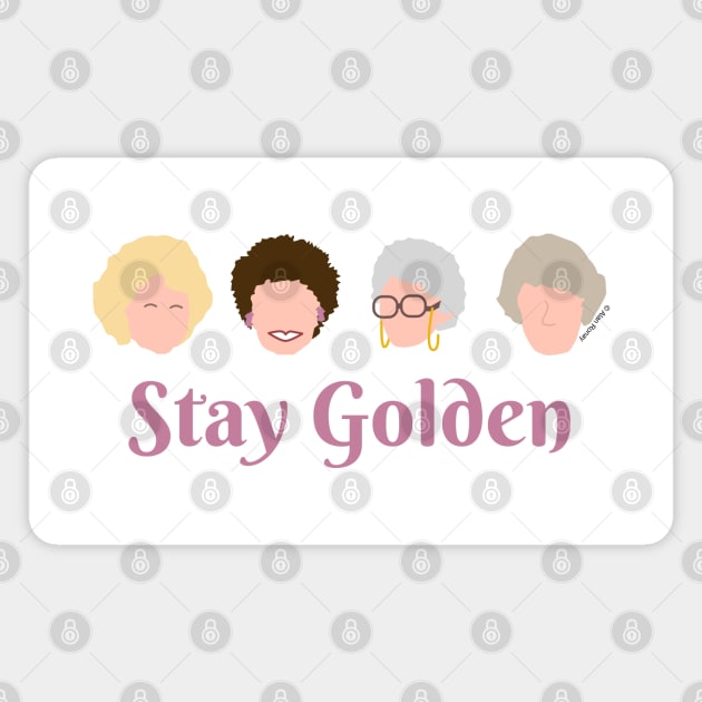 Golden Girls Magnet by Everydaydesigns